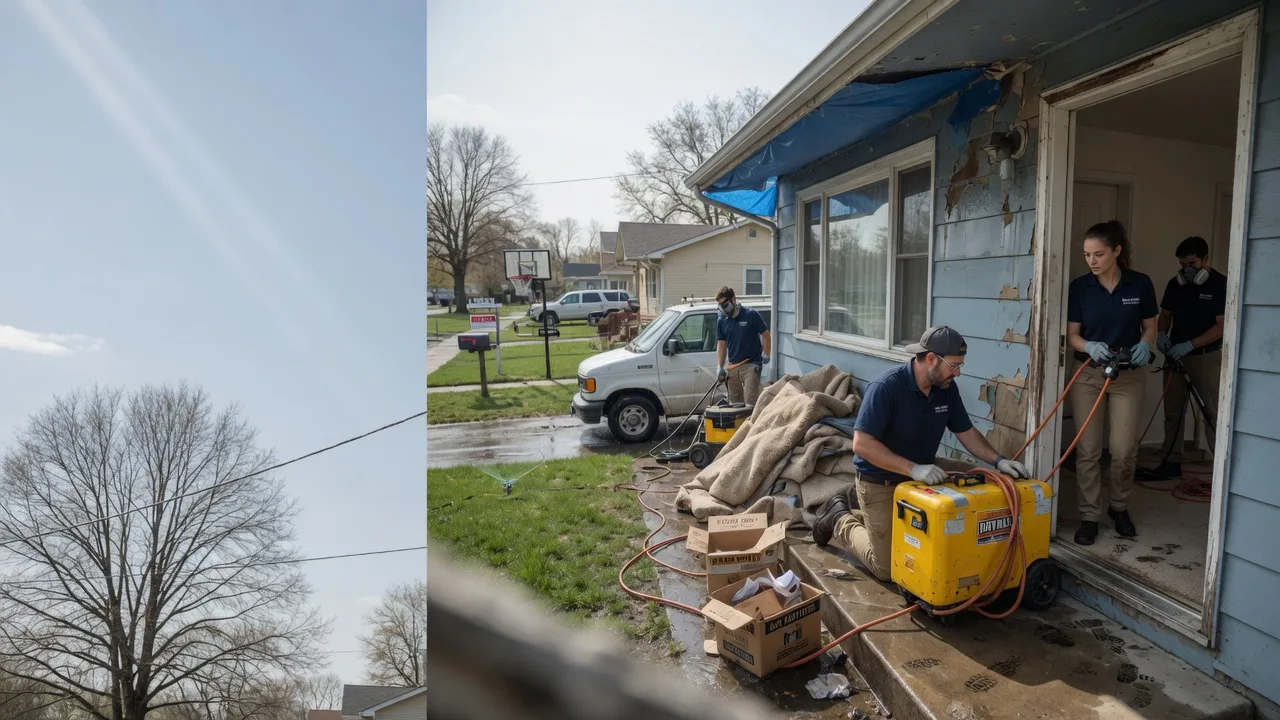 Basement Flood Cleanup in Mclean, NY near me